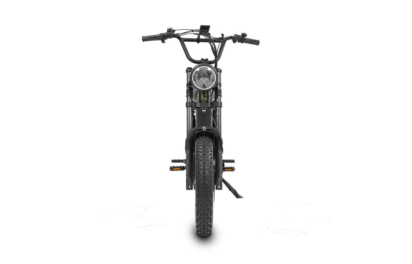 dark-green Fahrbike Roadster73 Plus 750W | Moped-Style eBike