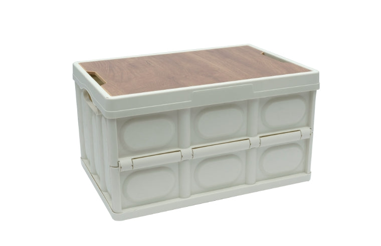 Foldable Plastic Storage Box | Durable & Space-Saving Organizer