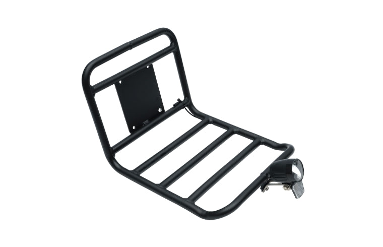 black Front Basket UrbanCarry Series | Heavy-Duty Bicycle Cargo Carrier