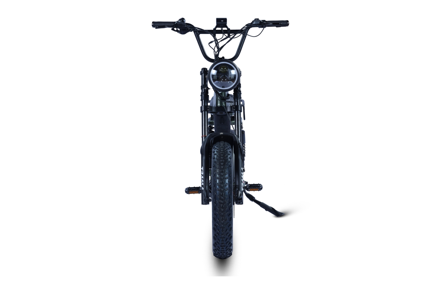 dark-green Moped-Style eBike Roadstar73 750W | Fahrbike eBikes