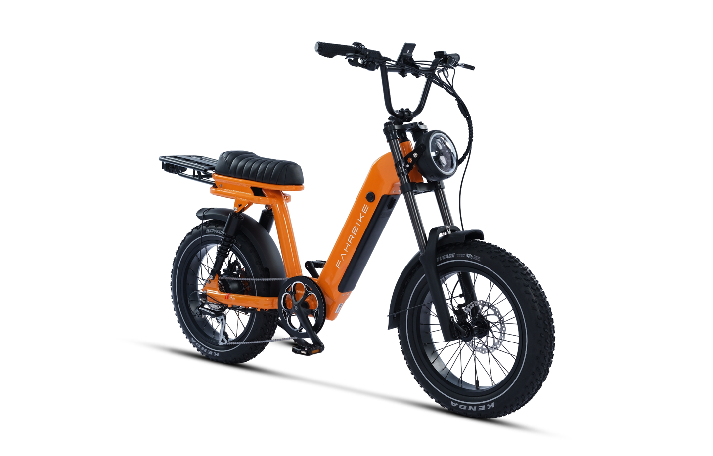 orange Moped-Style eBike Roadstar73 750W | Fahrbike eBikes