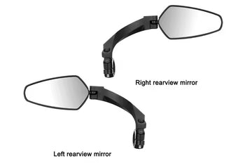 Rotatable rearview mirrors